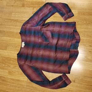 Cloth & Stone back lace-up top sz small